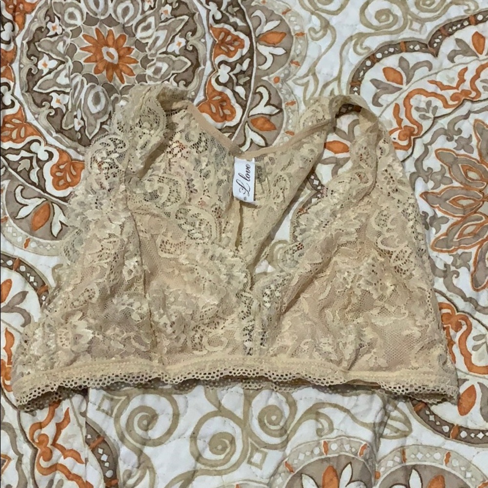 Tan bralette